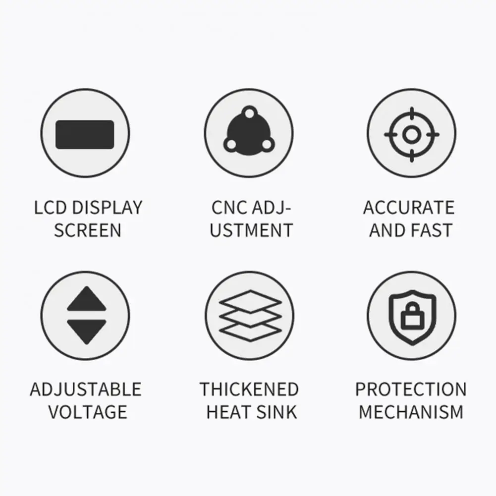 0 4a Adjustable Power Supply Adjustable 0 5 30v 4a Cnc Power Supply Module with Lcd Screen Multi protection for Solar