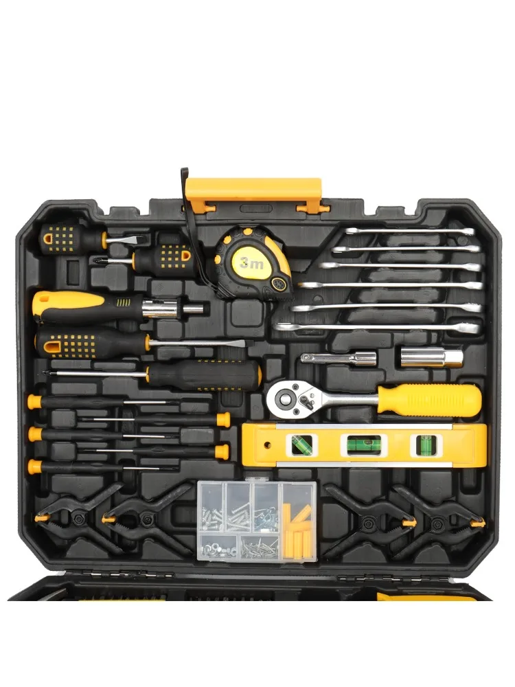 

198pc Tool Set Black & Yellow