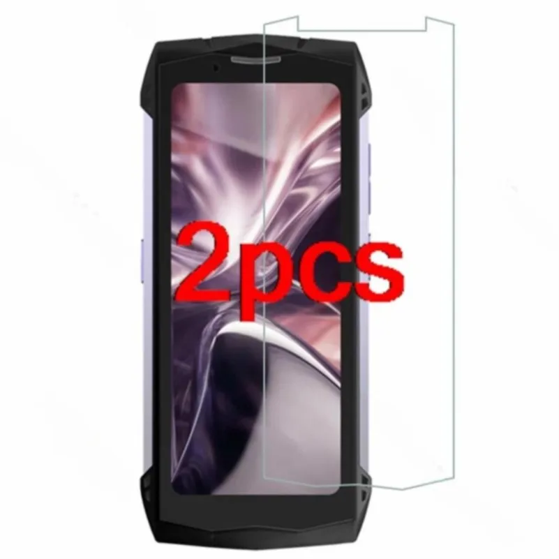 2pcs 2.5d clear hd front tempered glass guard on for doogee smini film explosion-proof protector for doogee s mini shield cover