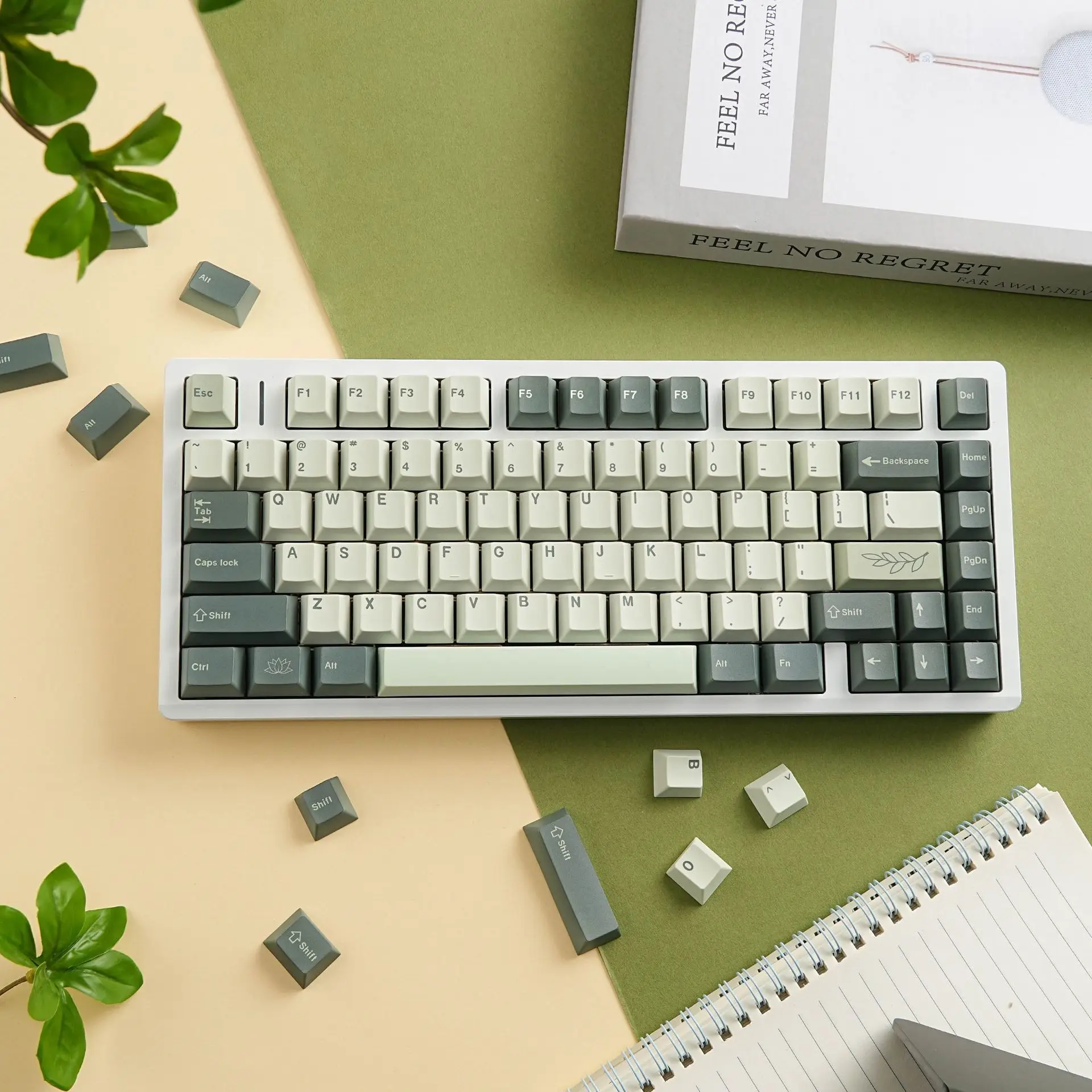 Cherry Profile PBT Keycaps German French Spanish Korean Japanese Phonetic Cangjie Layout Mechanical Keyboard Key caps ISO ANSI