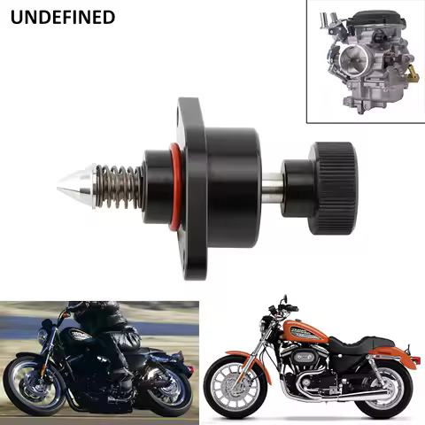 Motorcycle Idle Speed Adjustment Screw Kit For Harley Touring Road King Sportster XL 883 1200 Dyna Low Rider Softail Fat Boy