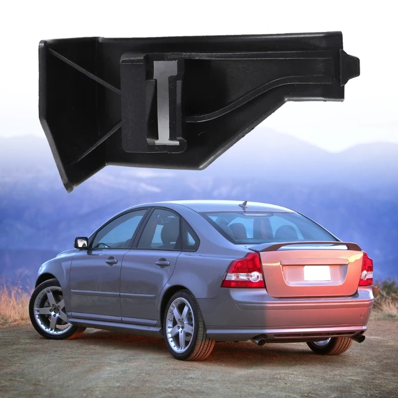 2Pcs Front Bumper Support Bracket Easy Installation Support Bracket Replacement Auto Accessories for S40 V50 2004-2011