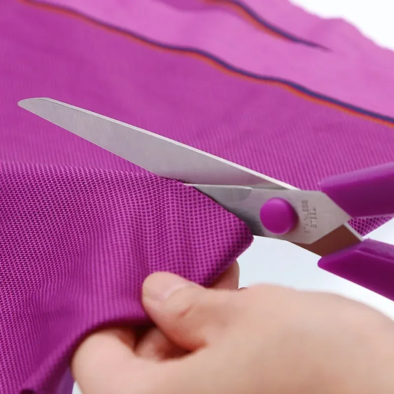 مقص خياط من الفولاذ المقاوم للصدأ ، غرزة متقاطعة من القماش ، أداة ديكور حرفية ، لوازم حرفة قماش الخياطة