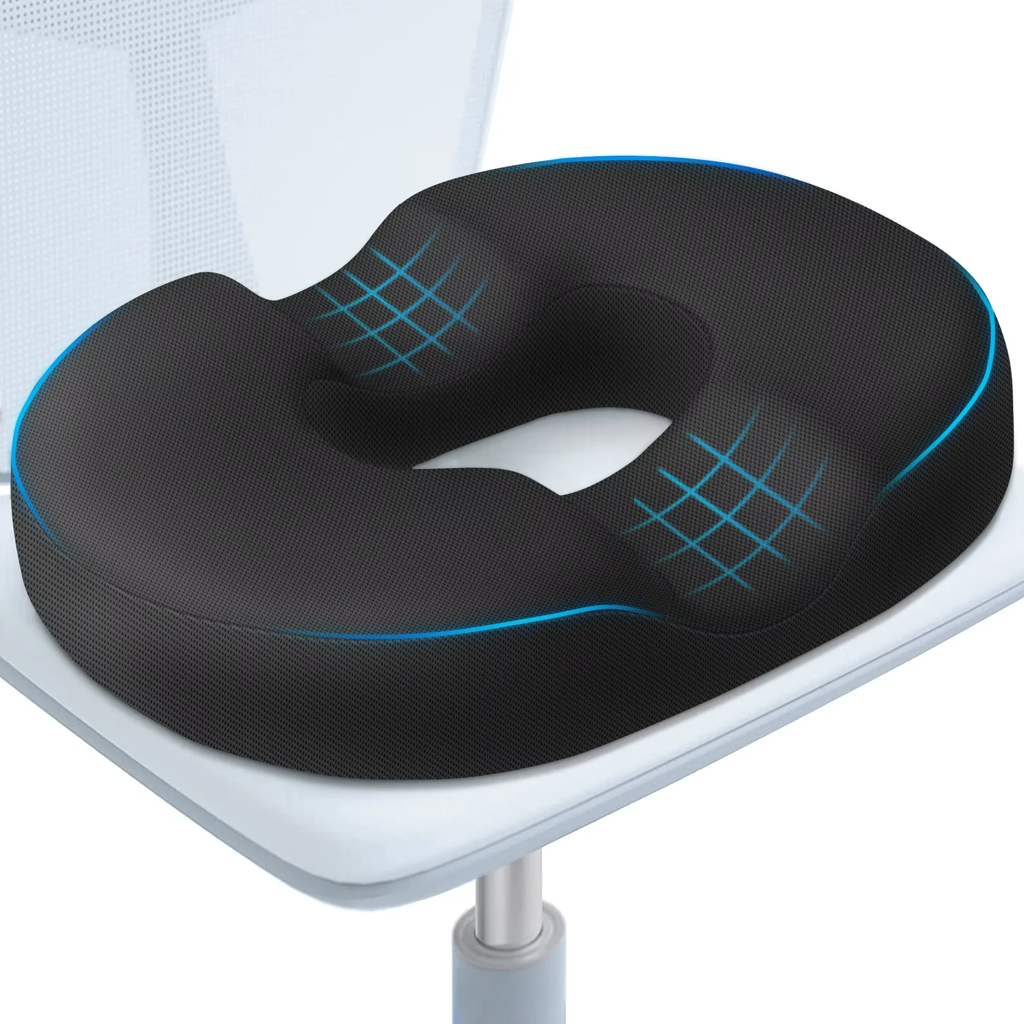 Donut Pillow Hemorrhoid Tailbone Cushion – for Pain Relief – Sciatica,Pelvic Floor,Pressure Sores,Pregnancy,Postpartum Recovery