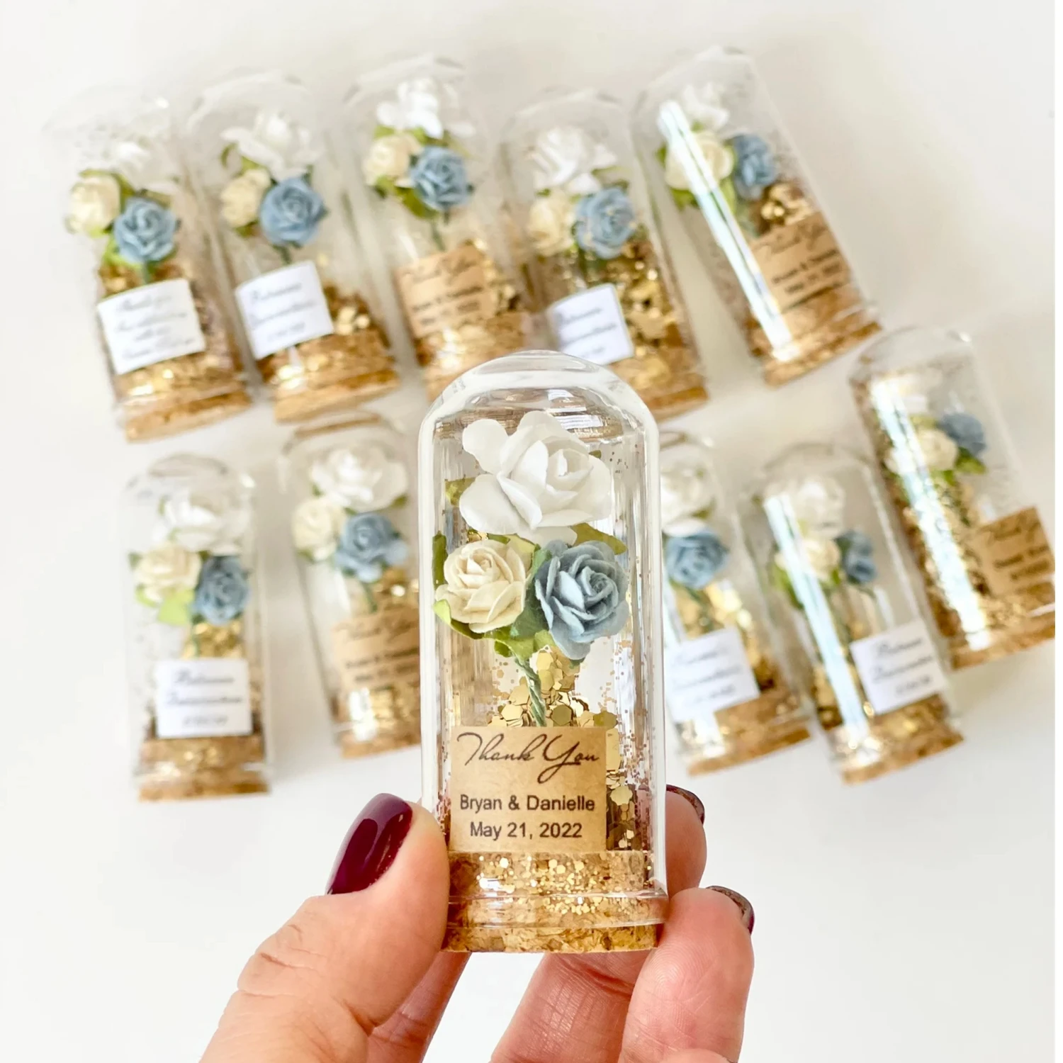 

10 pcs Wedding favors for guests, Wedding favors, Favors, Dome, Glass dome, Cloche dome, Custom favors, Beauty and the Beast, Pa