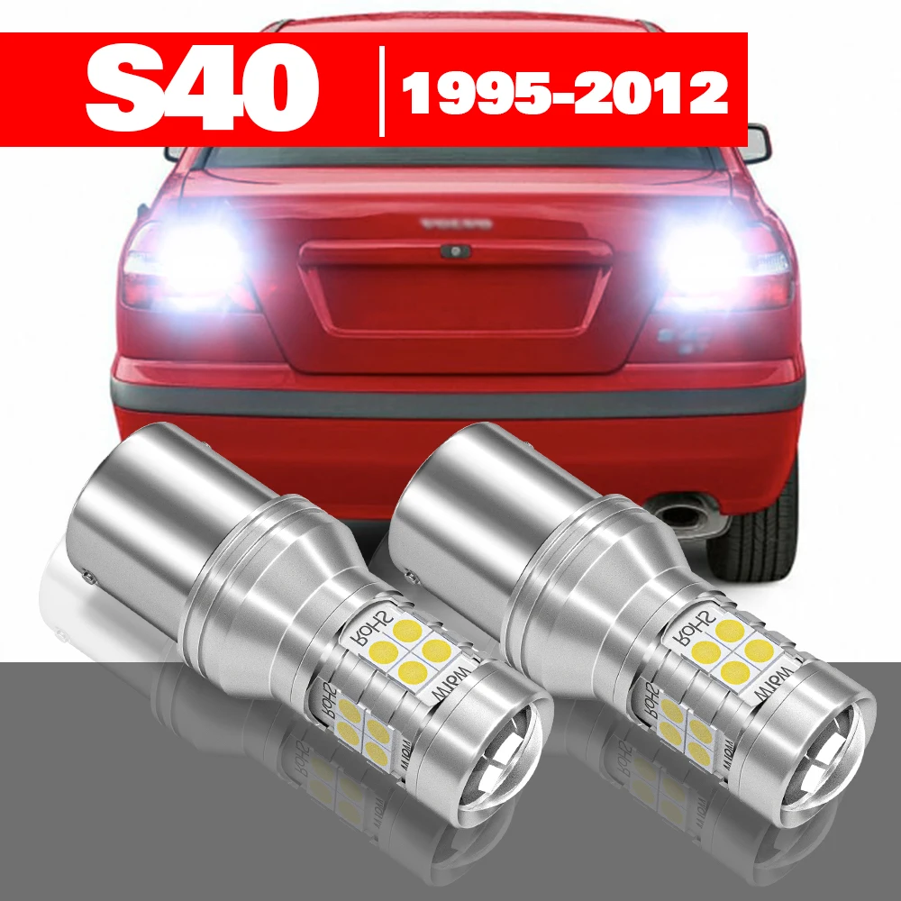 

For Volvo S40 1995-2012 2pcs LED Reverse Light Backup Lamp Accessories 2001 2002 2003 2004 2005 2006 2007 2008 2009 2010 2011