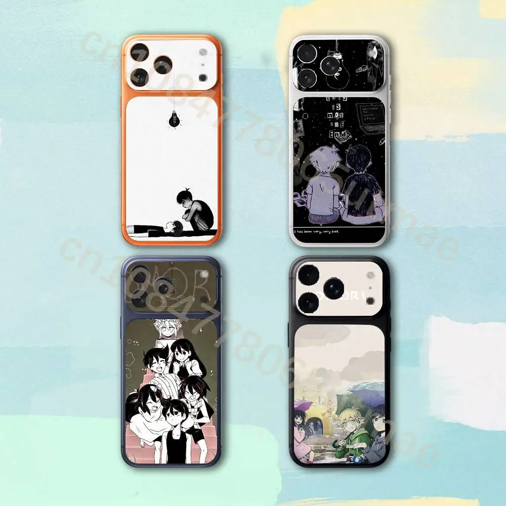 

Защитная пленка-наклейка Game O-Omori для iPhone 17 Pro, 17 Pro Max: цветная наклейка-обертка на заднюю панель и заднюю крышку