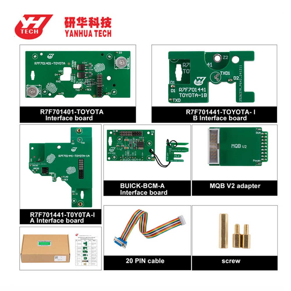 YANHUA ACDP/ACDP2 Module 35 for Toyota R7F714xx ODO/Buick BCM(NEC3558) Mileage Correction