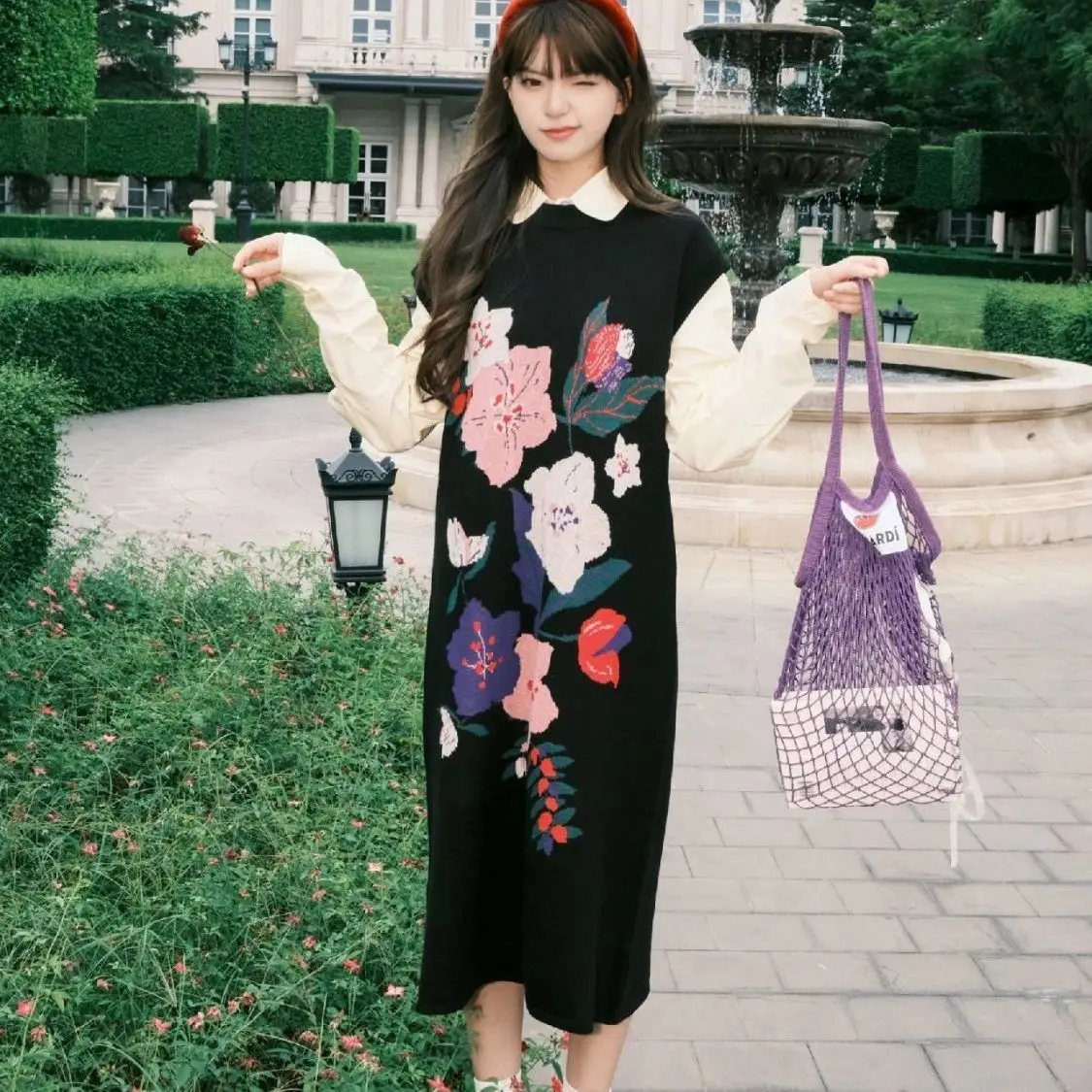 Knitted Sleeveless … - image