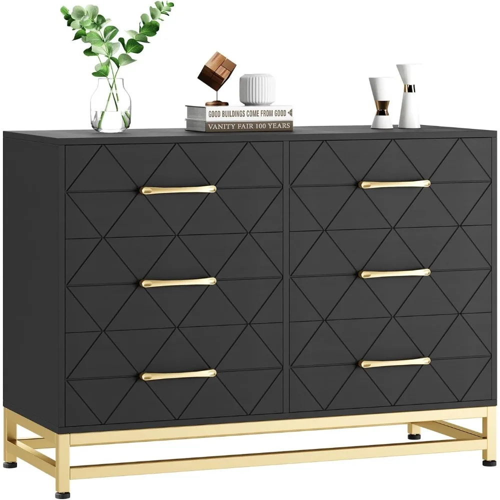 6 Drawer Dresser, B…