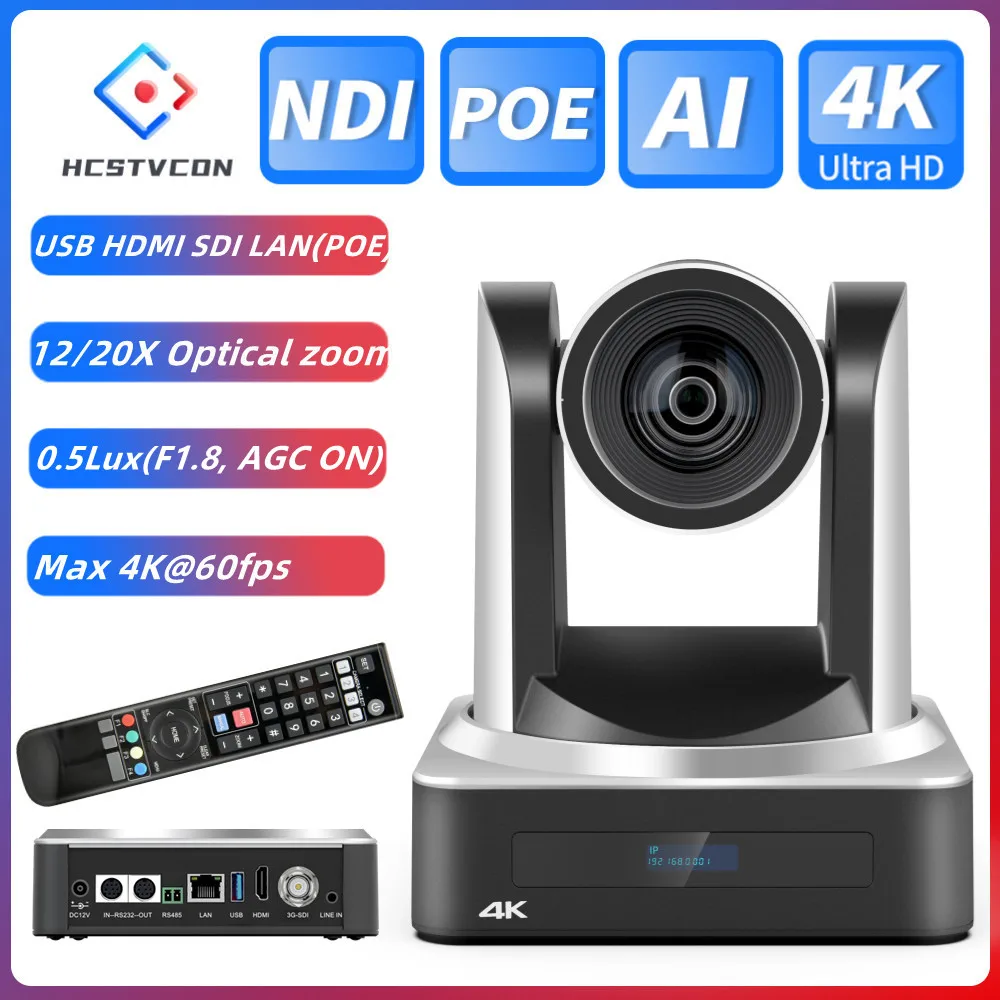 4K 60Fps Ndi Ptz Ca…