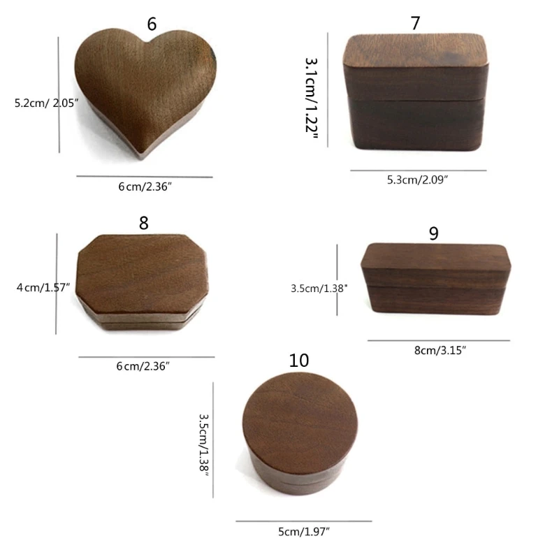 Wooden Ring Box, Engagement Ring Box, Proposals, Wedding Ceremony,Ring Box