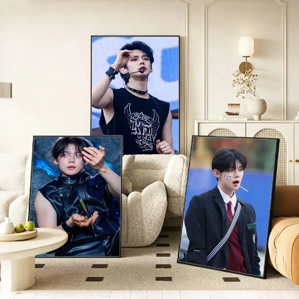 Fashion King Y-YEONJUN  Poster HD Self Adhesive Waterproof Wall Art Ideal for Home Office Dorm Gift
