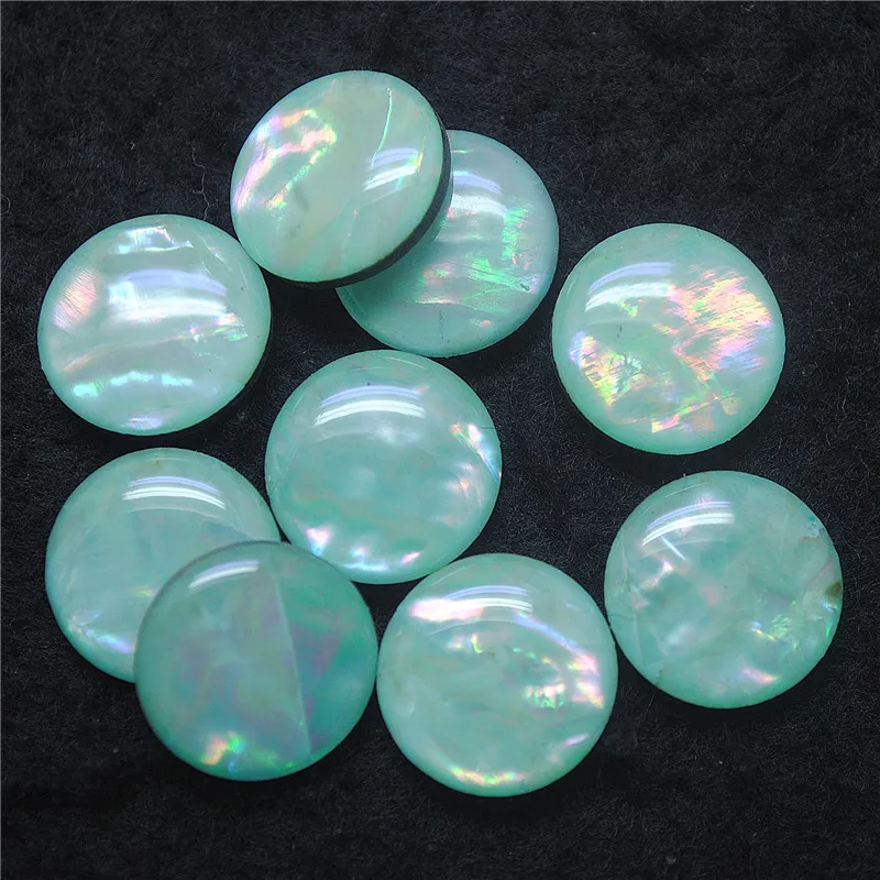 

12 шт. натуральных кабошонов из абалона, 14 мм, без отверстий, для самостоятельного изготовления украшений, модные ювелирные элементы и детали для дизайна