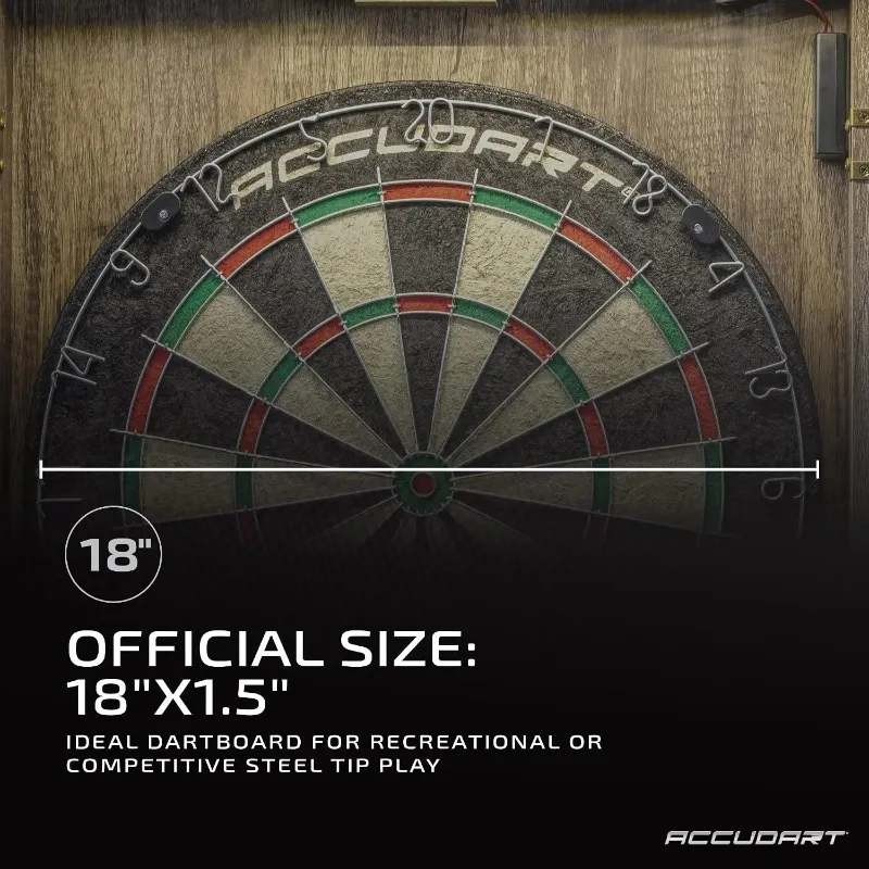^Match Pro Dartboard Cabinet Set - Official 18
