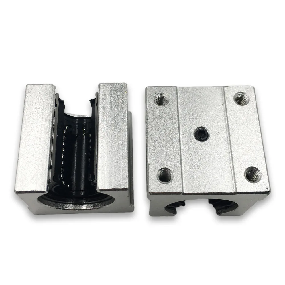 4 pcs SBR10/SBR12/SBR16/SB20 Linear Bearing 10mm 12mm 16mm 20mm  Linear Bearing Slide parts linear slide for linear guide