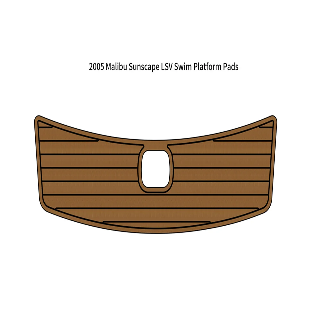 

2005 Malibu Sunscape LSV Swim Platform Pad Boat EVA Foam Teak Deck Floor Mat