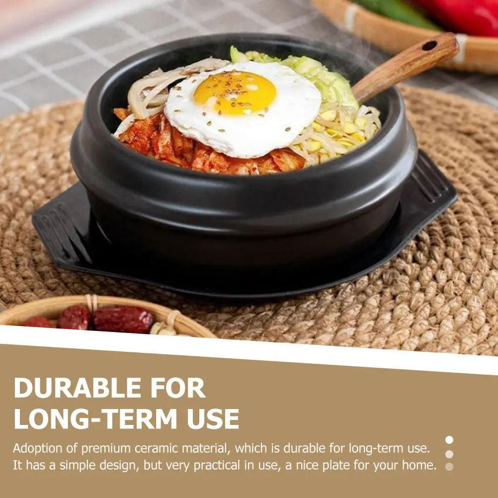 

Набор из 1 корейского керамического горшочка для бибимбапа, антипригарный, термостойкий, для тушения курицы, риса и других деликатных корейских блюд