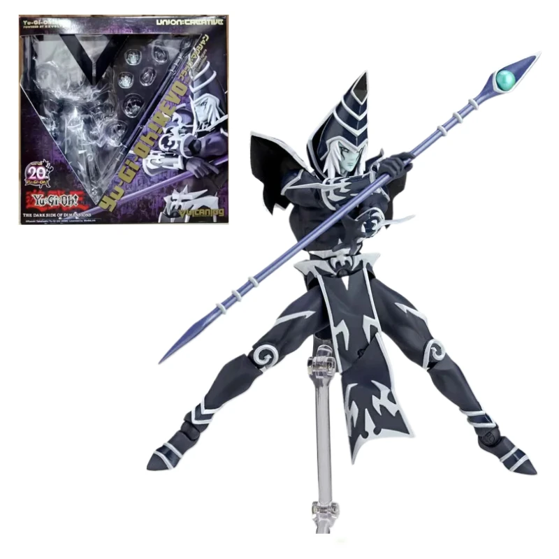 

В наличии 100% оригинал Kaiyodo Union Creative Vulcanlog 010 Yu-Gi-Oh! Модель персонажа Revo Dark Magician, коллекция игрушек в подарок
