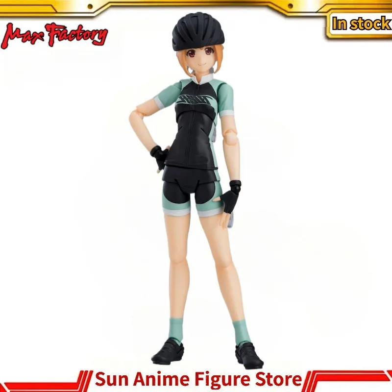 In Stock Original Max Factory Figma 484 Original Character Emily Bicycle Suit 13.5cm PVC Anime Figure Movable Toy Gift Ornament