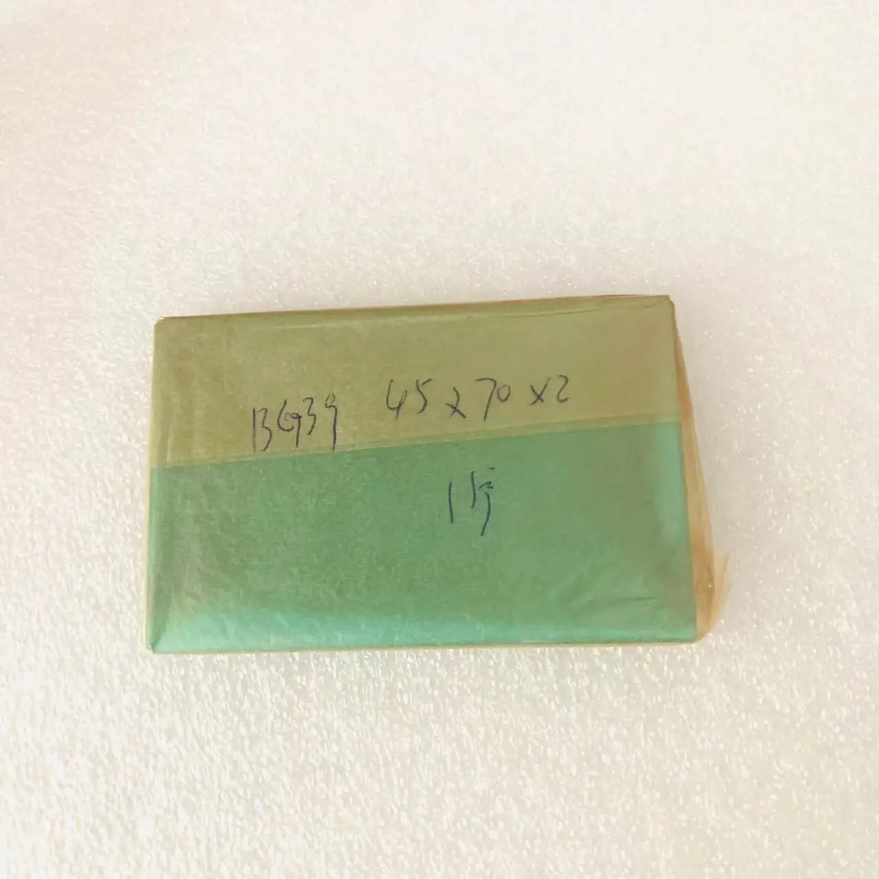 Filtro de corte IR de vidrio azul, tamaño 45x70x2mm, tipo QB39 BG39