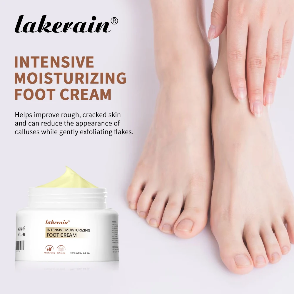 Moisturizing Foot Cream Callus Remover Hand Cream Dry Cracked Feet Hands Heel Elbow Softens Skin Exfoliates Dead Skin Foot Cream