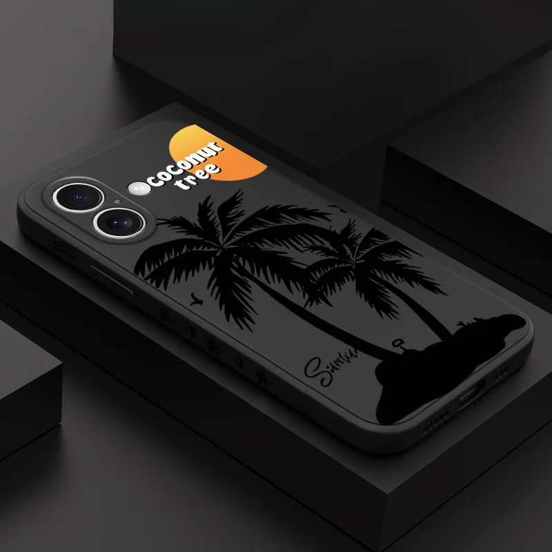 

Seagull Silhouette Phone Case For iPhone 16 16e 15 14 13 12 11 X XR XS Plus Pro Max Mini Silicone Cover