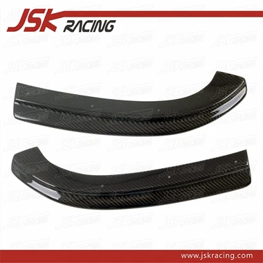 M STYLE CARBON FIBER REAR BUMPER EXTENSIONS for 2003-2007 MITSUBISHI LANCER EVOLUTION EVO 9