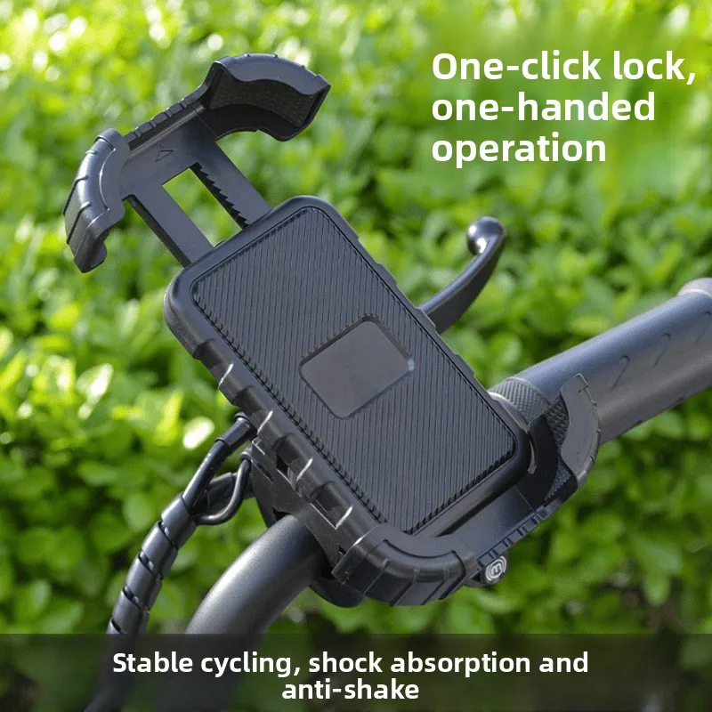 

Electric vehicle, motorcycle, mobile phone holder, riding shockproof battery vehicle, bicycle-mounted special navigation frame