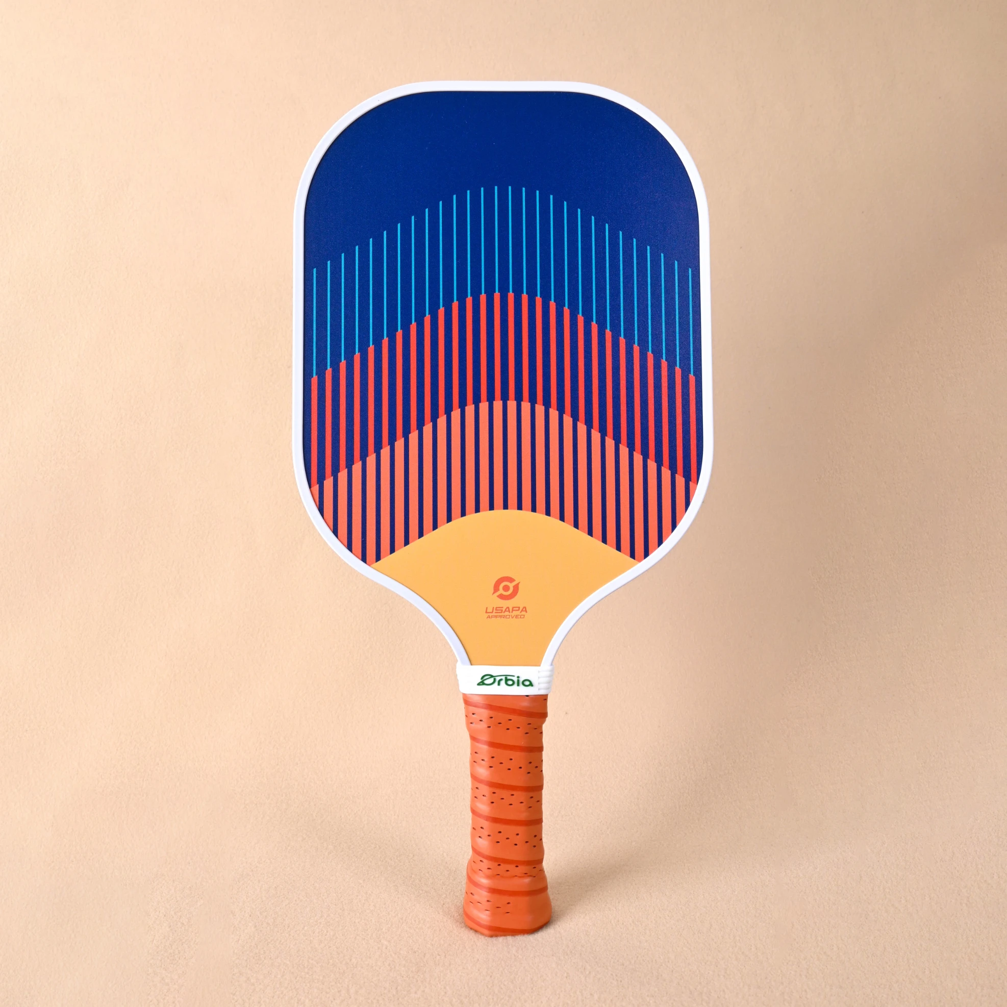 Orbia Sports Pickleball Paddles Set 2 Paddles 4 Pickleballs and Carry Net Bag UV Printing Glass Fiber Paddles