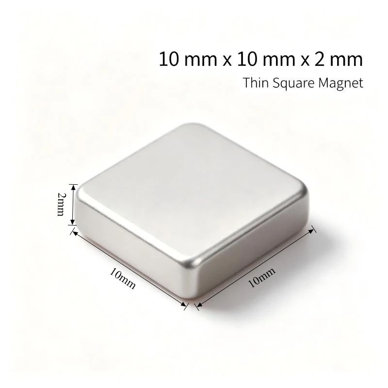 N35 Super Strong Neodymium Magnet 10X10X2mm Square Block Rare Earth NdFeB Magnets 20‑500Pcs For DIY Projects Handmade Hardware