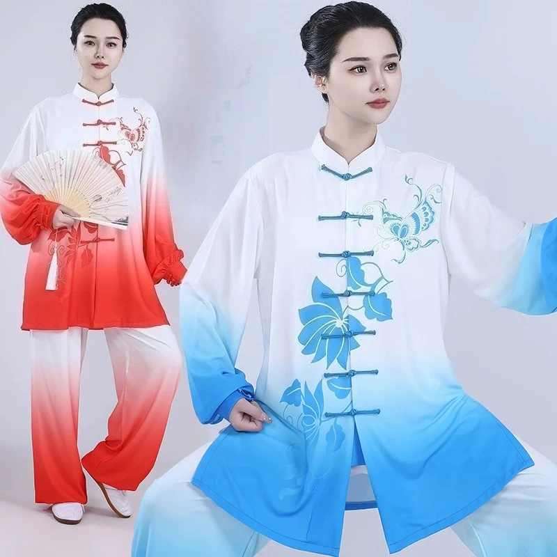Lightweight Breathable Tai Chi Suit Spring Autumn Kung Fu Uniform Loose Fit Linen Blend Martial Arts Clothing Unisex
