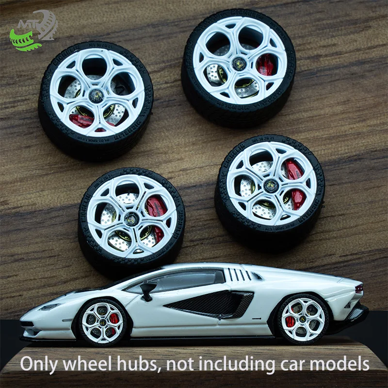 MT 1:64 Car Model Modification Wheel Hub Diameter Front Wheel 10.5mm Rear Wheel 11mm Static Model Accessories