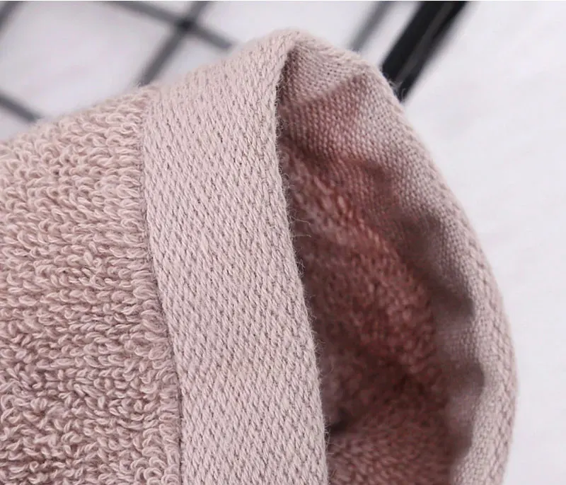 Haushalts-Reinbaumwollhandtuch Schnelltrocknend Superweich Superabsorbierend Verdicktes Erwachsenen-Badetuch Paar-Großhandtücher – Detail 13