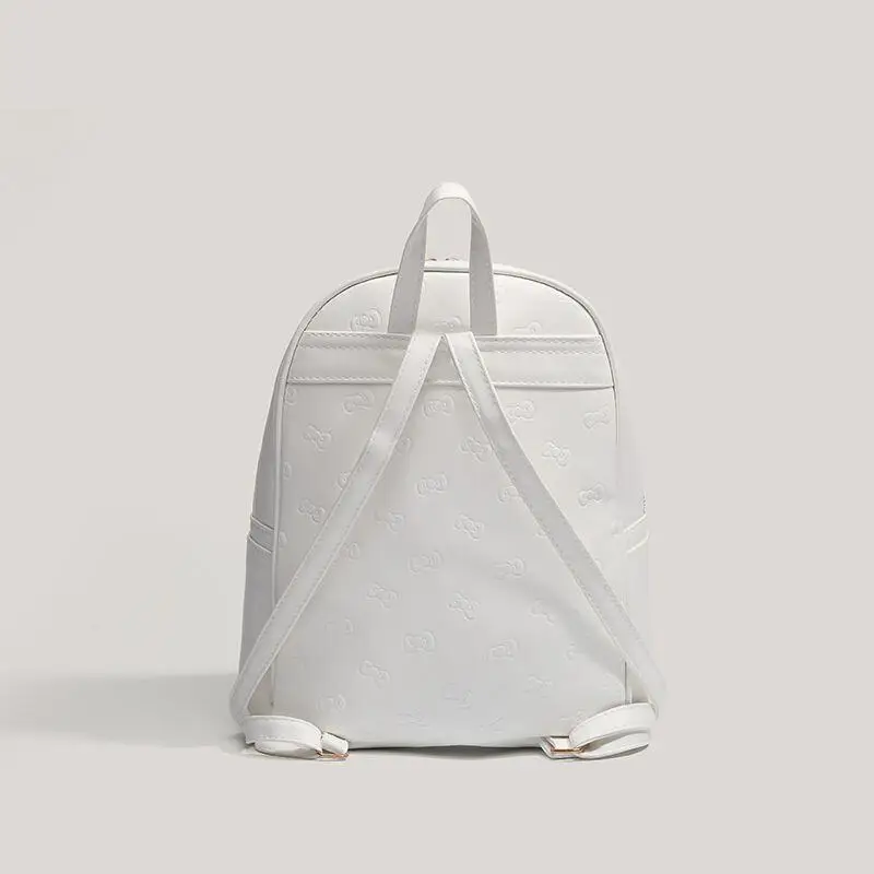 Plecak Dziewczęcy Sanrio Hello Kitty Tornister Uczennicy Torba Podróżna PU Wszechstronny Kawaii Anime Kreskówka Modny Nowy Styl Casualowa Torba