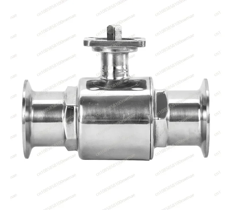 Platform Ball Valve Straight Through Quick Assembly Quick Connection Stainless Steel 304 Electric DN50 Pneumatic 1 Inch Ferrule