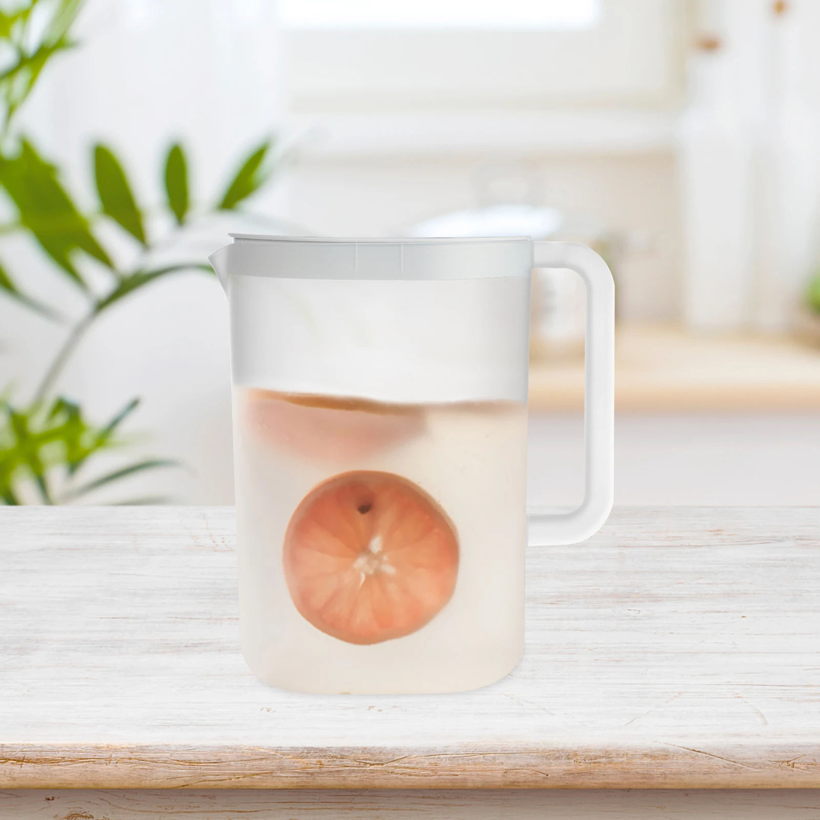 

Cold Water Bottle Stainless Steel Thermal Tea Metal Insulated Tumbler Jugs Wide Mouth Pitcher with Lid Plastic Thicken