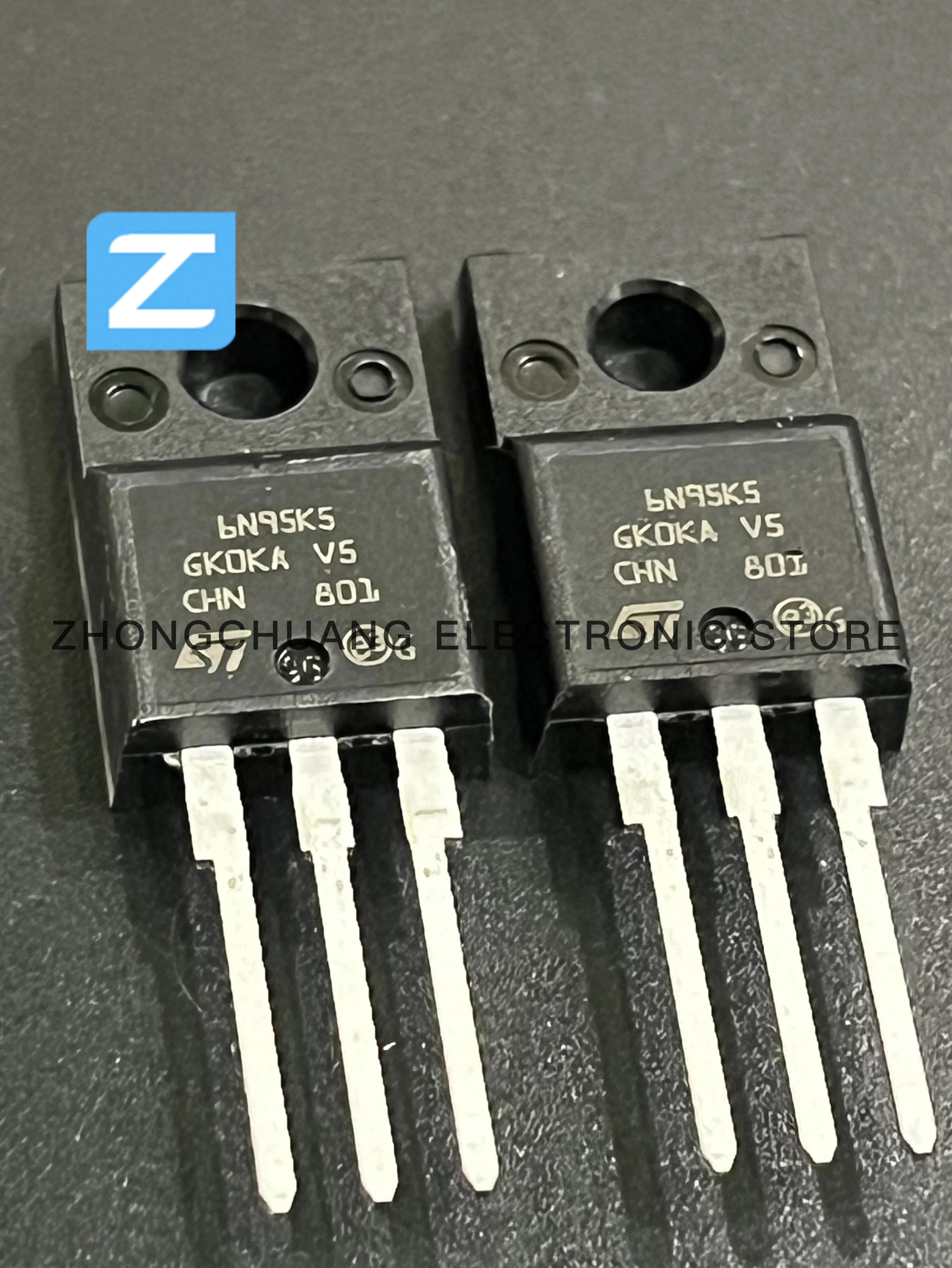 1-10PCS STF6N95K5 6N95K5 TO-220F 950V 9A N-Channel MOSFET new original