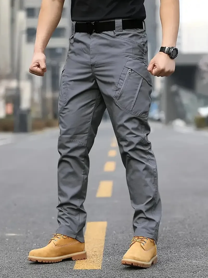 Cargo Pants Men's Underpants Pant El Pants Large Size Bottom Ankle Twill Pants Work Adjustment Fit Easy Pants