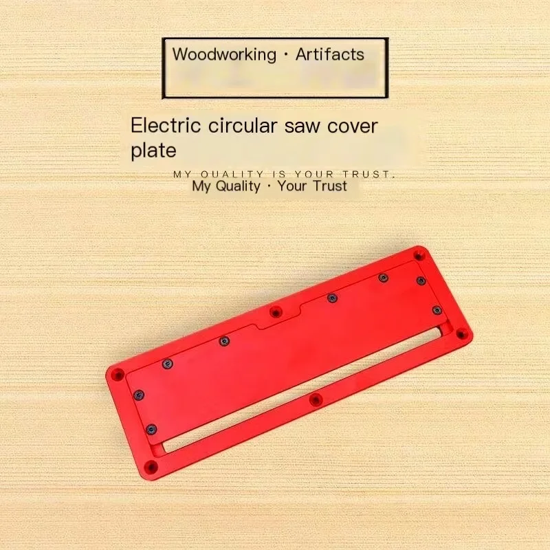 

Флип-чехол для электрической циркулярной пилы, 4 "5", Настольная пила, специальная Встраиваемая крышка, алюминиевая фрезерная настольная вставка, пластина, деревообрабатывающий инструмент
