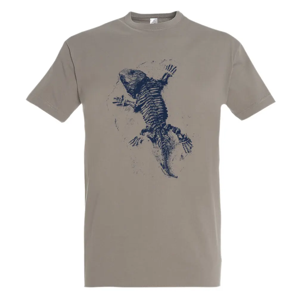 Lizard  T-shirt s The Jurassic Coast Extinct Marine Reptile  Tees Cotton Luxury brand vintage oversized