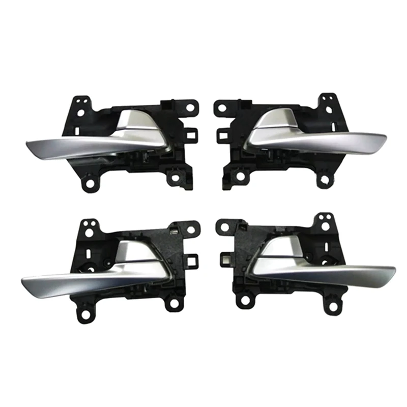 

4Pcs Car Front & Rear Inside Door Handle Catch For Hyundai Tucson Ix35 2016-2021 82610-D3010 82620-D3010