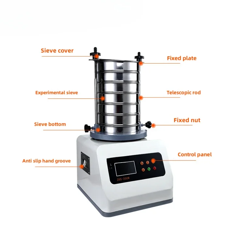 hot sale MITR High Efficiency  Lab Testing Equipment Stainless Steel Vibration Sieve Shaker Machine