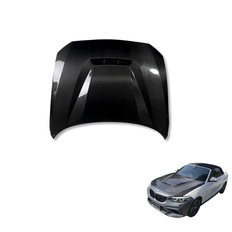 

Новый капот из углеродного волокна в стиле CS для BMW 1/2, серии F20/F22 и M2 F87, универсальный легкий капот