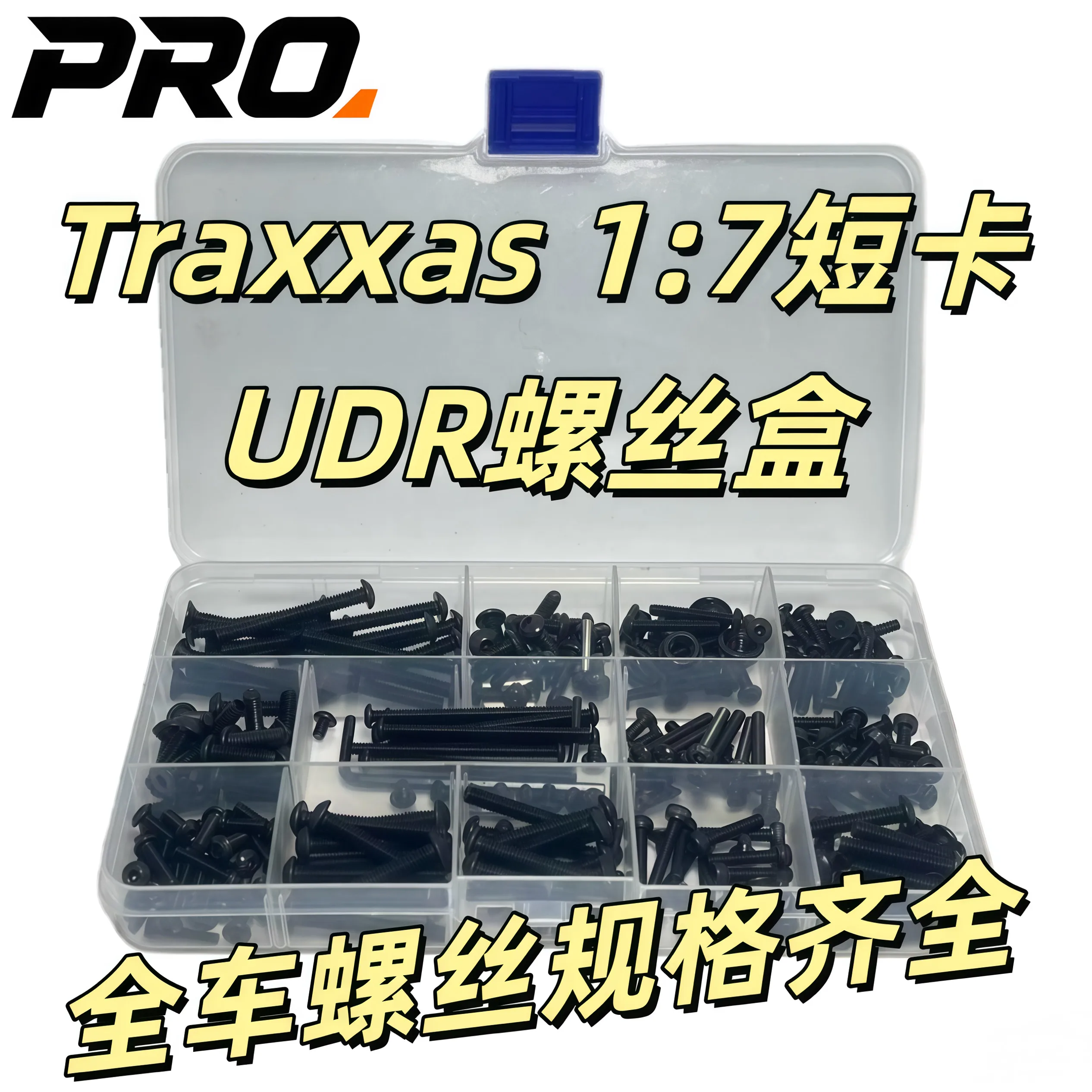 

RC Hardware Screw Kit For Traxxas UDR 1:7 Classification Storage Box Complete Fastener Set Accessory RC Model Upgrade Parts