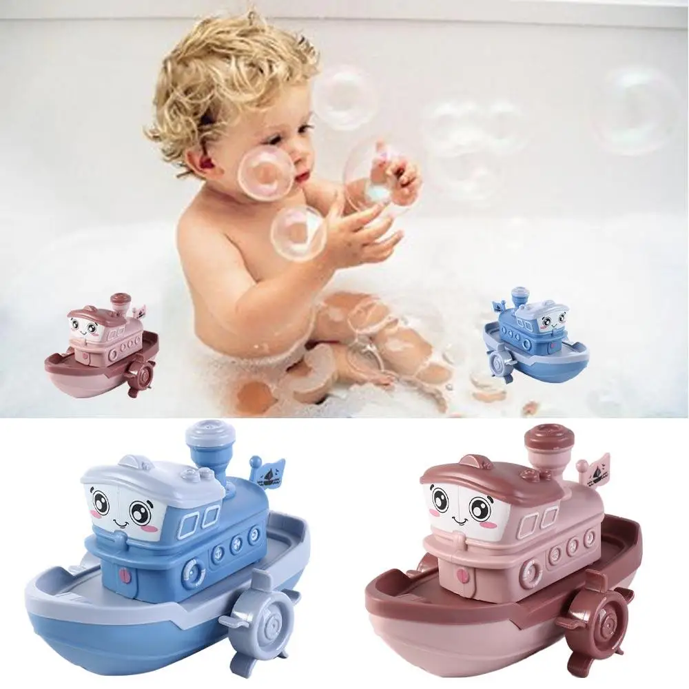 

Water Toys Swimming Beach Game Floating Ship Game Birthday Gifts Wind Up Toy Clockwork Boat Cartoon Ship Toy Baby Bath Toys