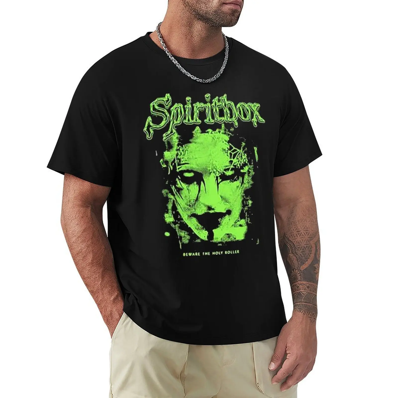 new bess spiritbox T-Shirt t shirts for man slim fit T-Shirt
