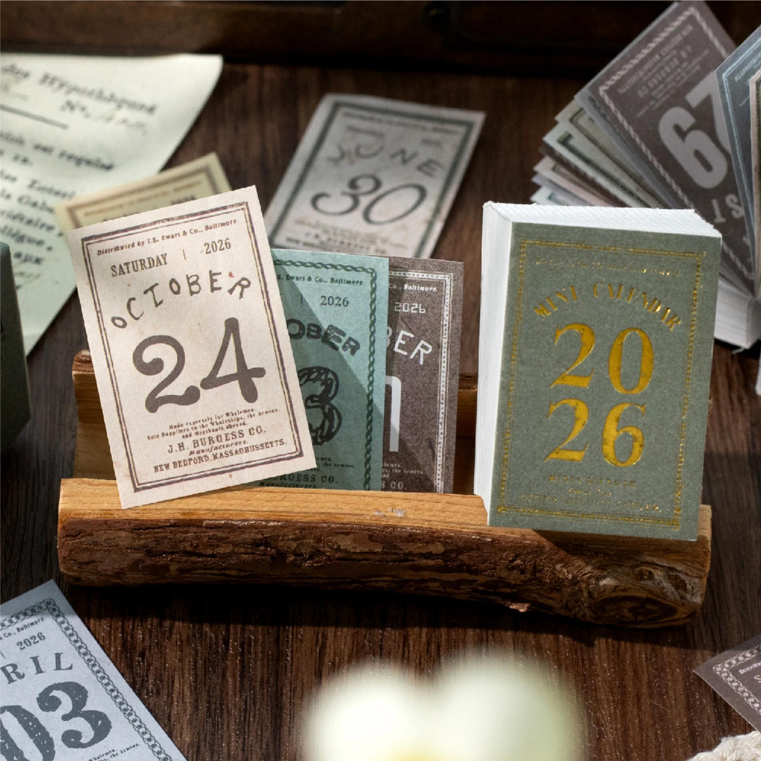 2026 تقويم مكتبي صغير تصميم المسيل للدموع لتخطيط جدول الأعمال مكتب عمل منظمة نمط حديث بسيط #5