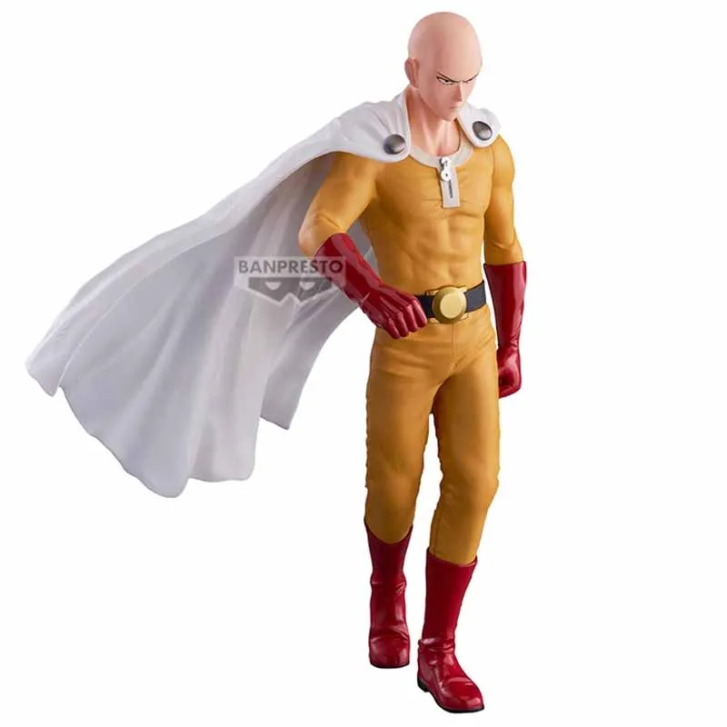 มีสินค้าในสต็อก ของแท้จาก Bandai BANPRESTO Grandista ONE PUNCH-MAN ฟิกเกอร์ซัยตามะ ของเล่นสำหรับเด็กชาย/เด็กหญิง/เด็ก/ของขวัญคริสต์มาส