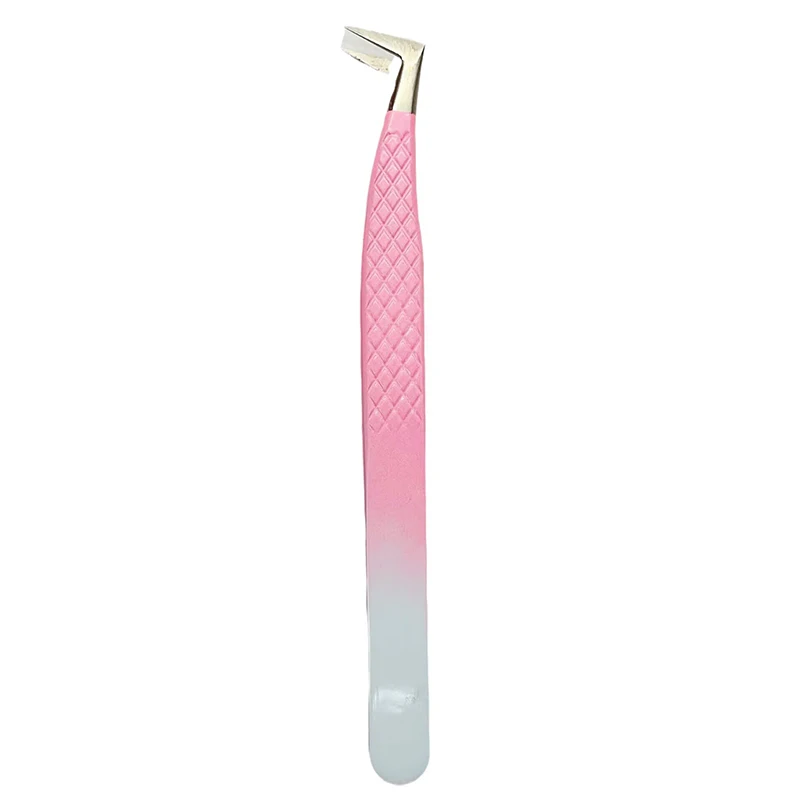 Pinzette per ciglia in acciaio inossidabile per estensioni delle ciglia Strumenti per il trucco Accessori per nail art Strumenti per la raccolta di strass